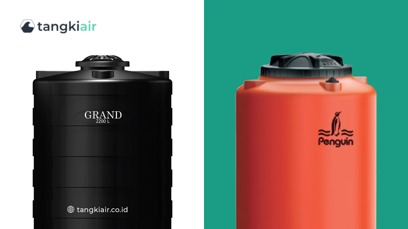 Berbagai Perbedaan Tanki Air Grand dan Penguin
