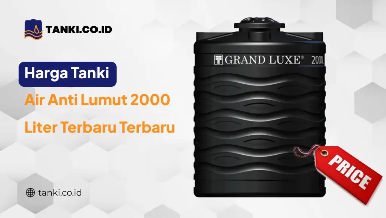 Tanki Air Anti Lumut 2000 Liter