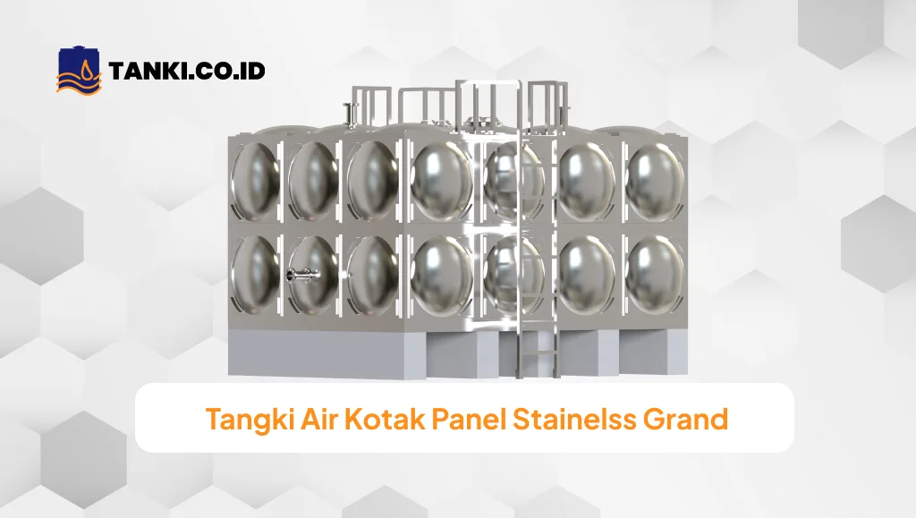 1.Tanki Air Kotak Panel Stainelss Grand