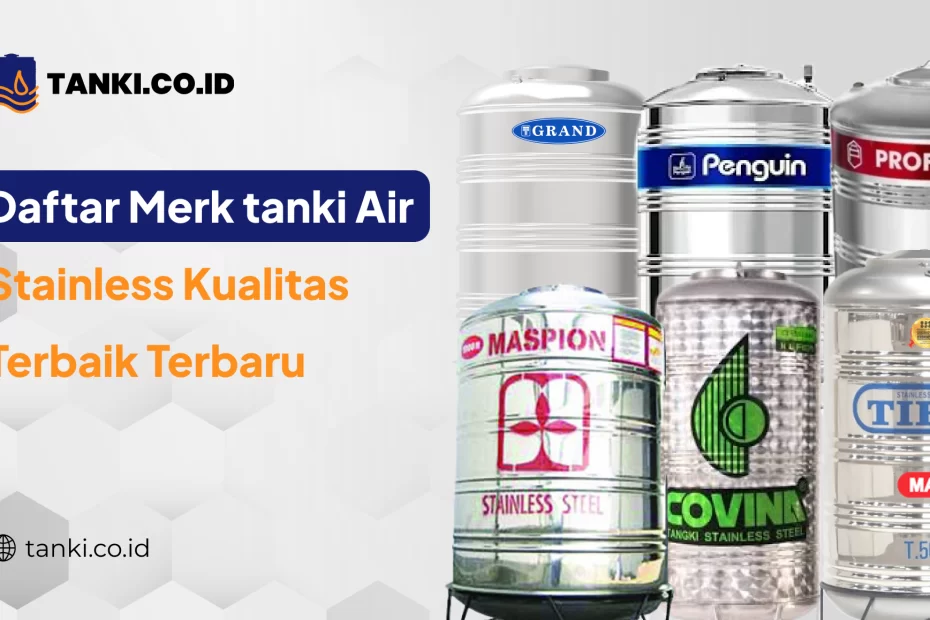 Merk tanki Air Stainless