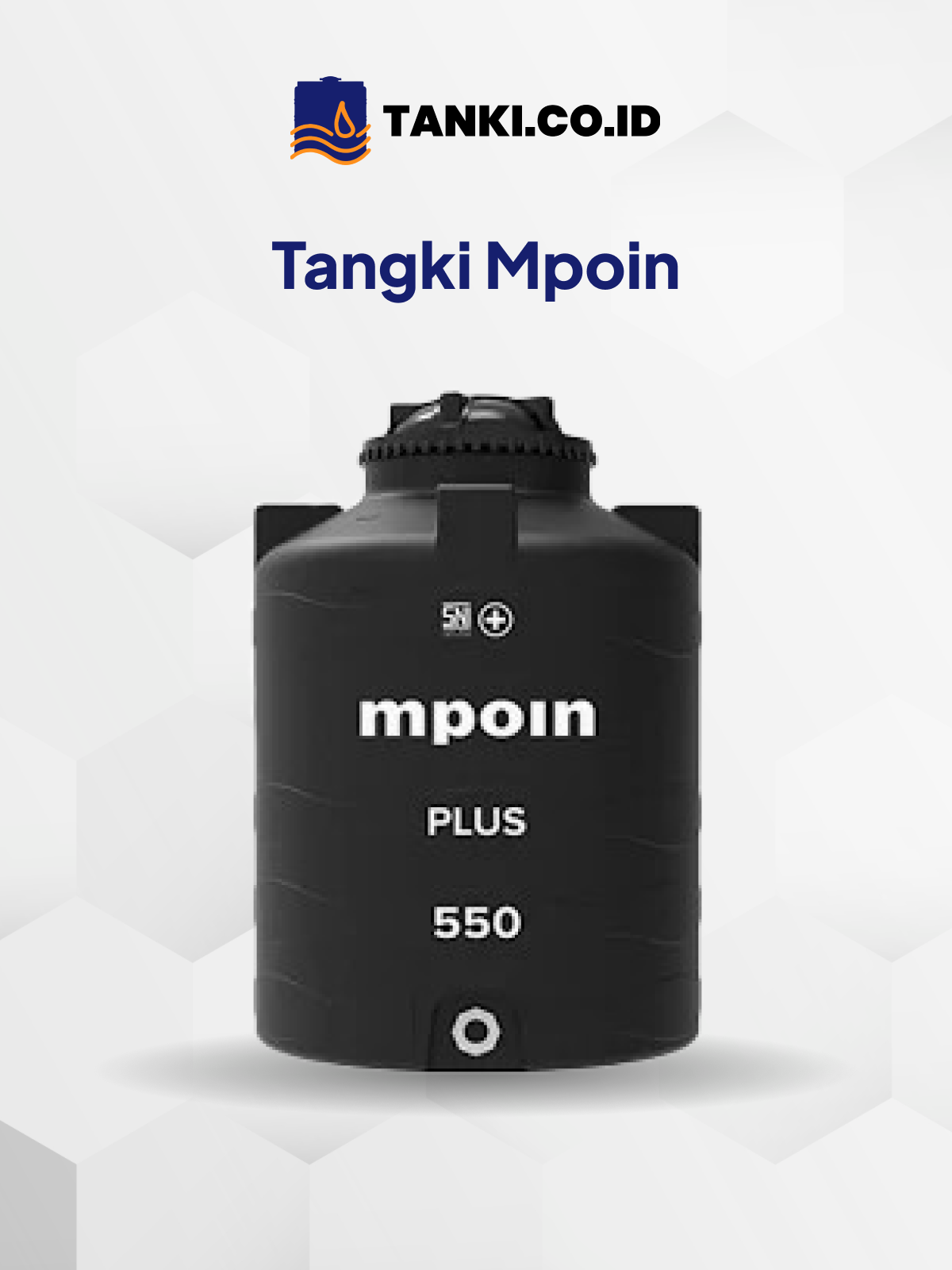 3. Tanki Air Merk Mpoin