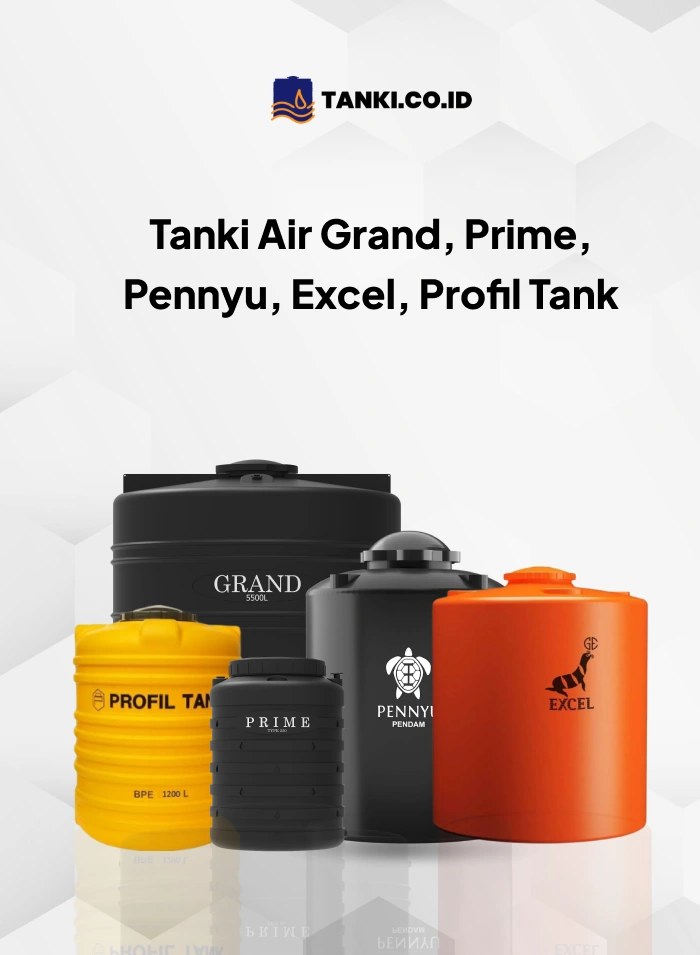 5 Rekomendasi Tanki Air untuk Depo Isi Ulang