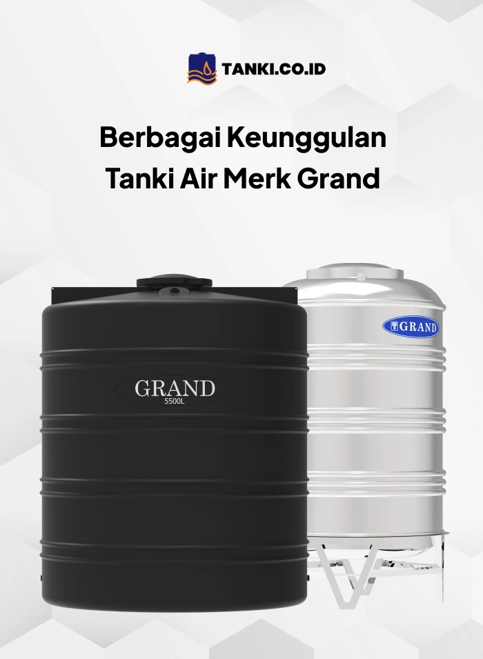 Berbagai Keuntungan Jika Pakai Tanki Air Merk Grand