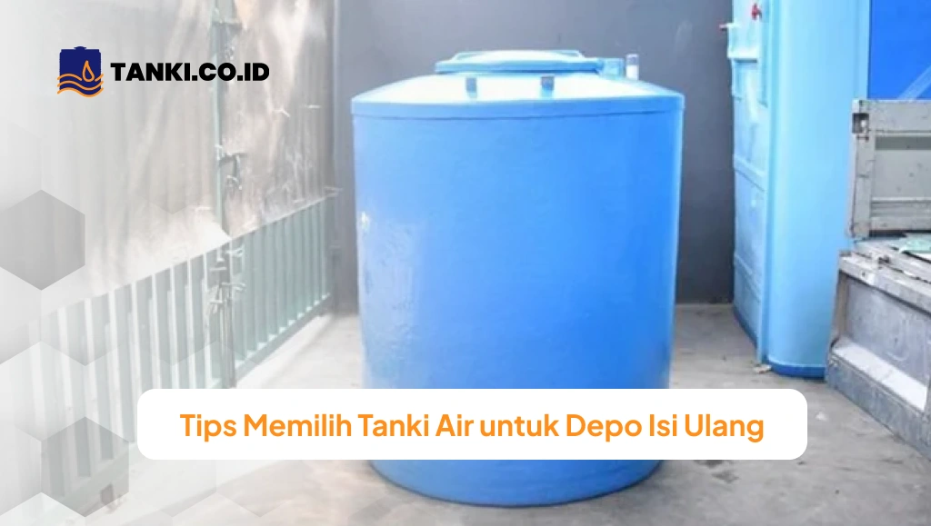 Tips Memilih Tanki Air untuk Depo Isi Ulang