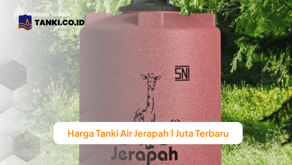 Harga Tanki Air Jerapah 1 Juta Terbaru