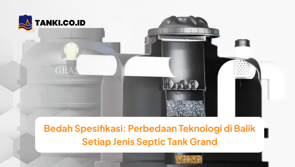 Bedah Spesifikasi: Perbedaan Teknologi di Balik Setiap Jenis Septic Tank Grand