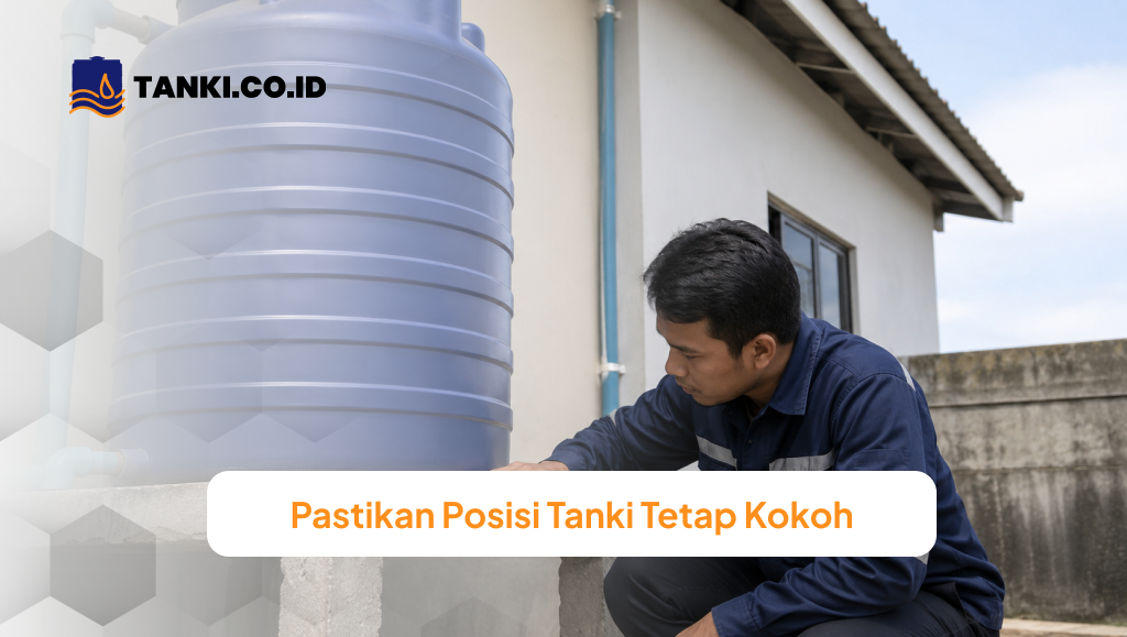 Pastikan Posisi Tanki Tetap Kokoh