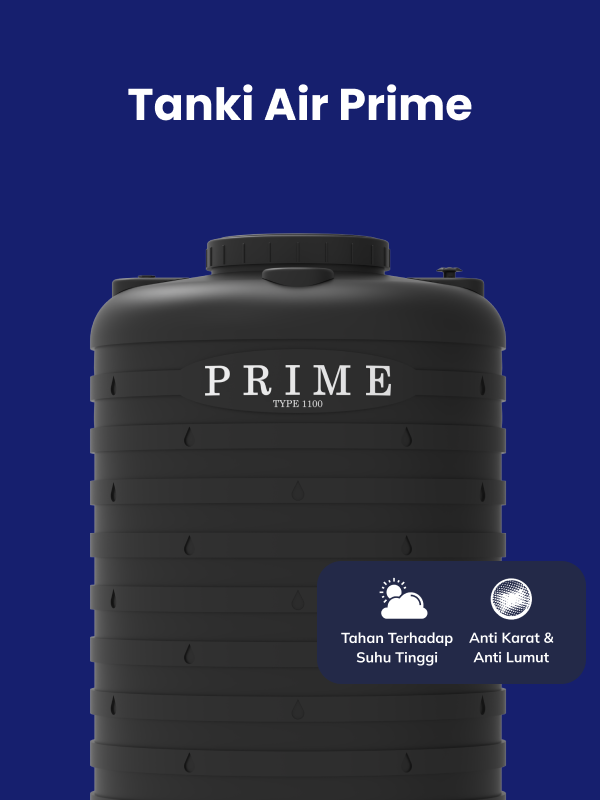 Tanki Air Prime, Solusi Tepat untuk Rumah Modern
