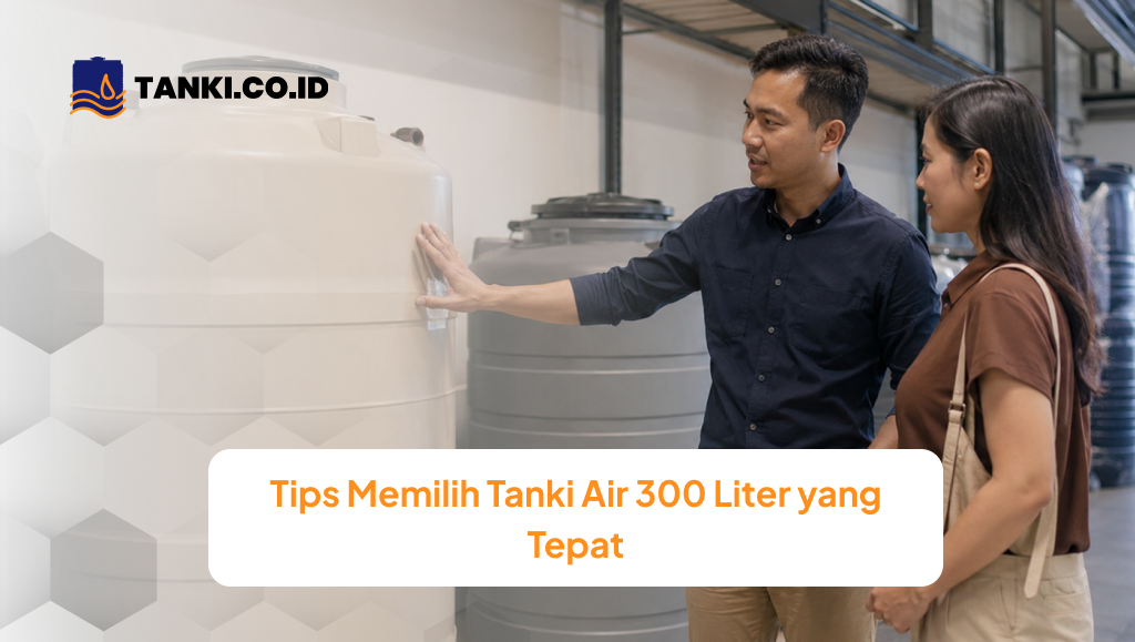 Tips Memilih Tanki Air 300 Liter yang Tepat