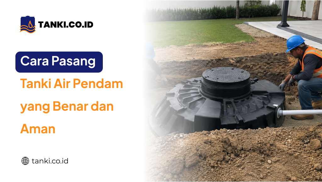 Cara Pasang Tanki Air Pendam