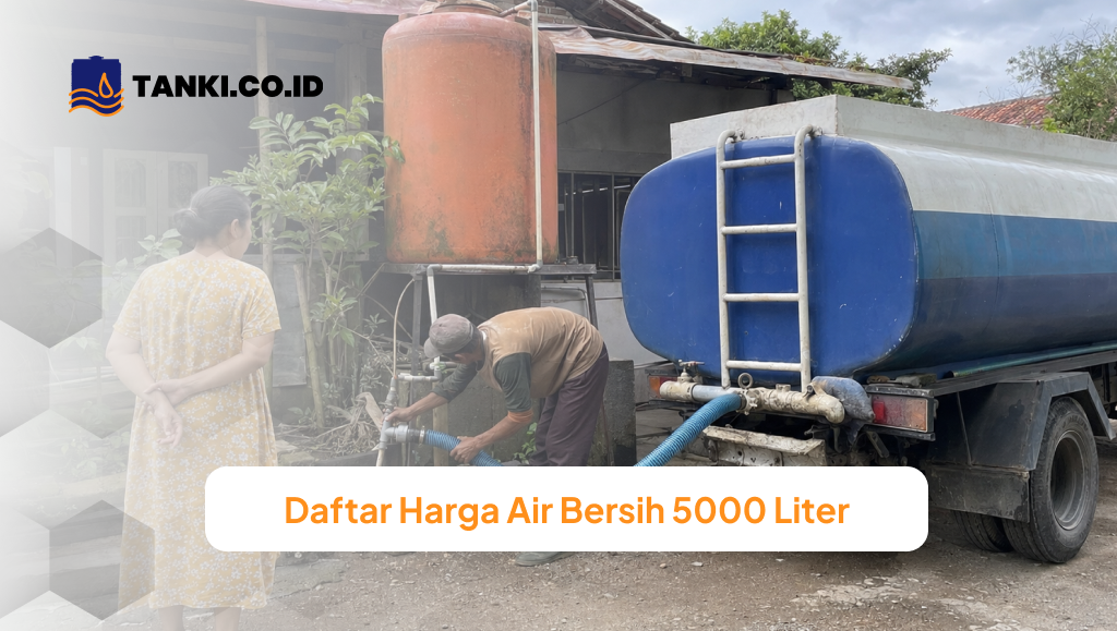 Daftar Harga Air Bersih 5000 Liter