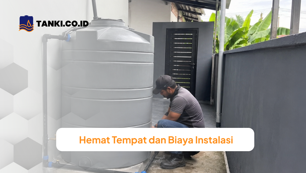 Hemat Tempat dan Biaya Instalasi