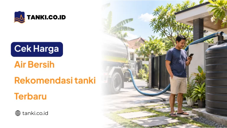 Cek Harga Air Bersih Rekomendasi tanki Terbaru