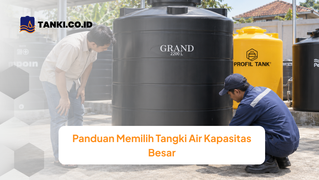 Panduan Memilih Tangki Air Kapasitas Besar
