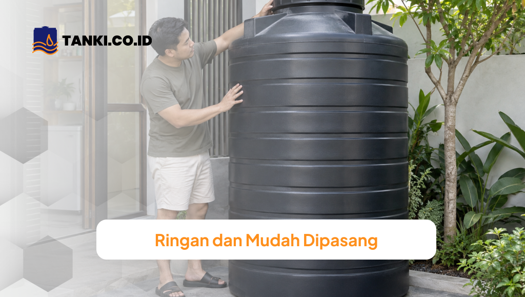 Ringan dan Mudah Dipasang
