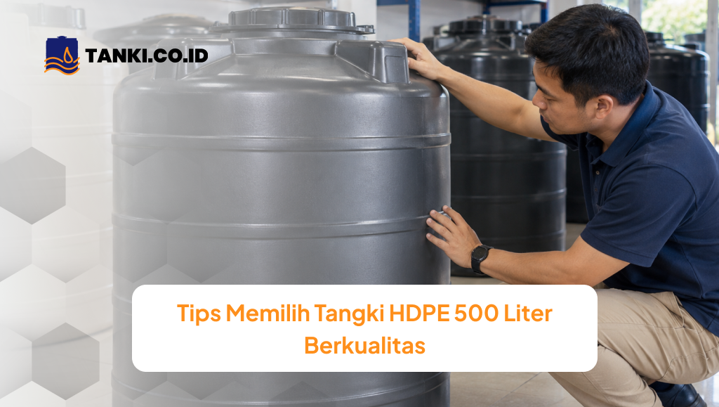 Tips Memilih Tangki HDPE 500 Liter Berkualitas